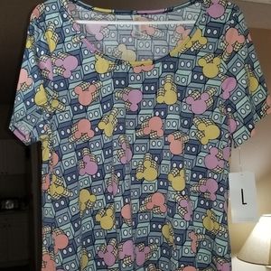 NWT LuLaRoe Disney Classic T